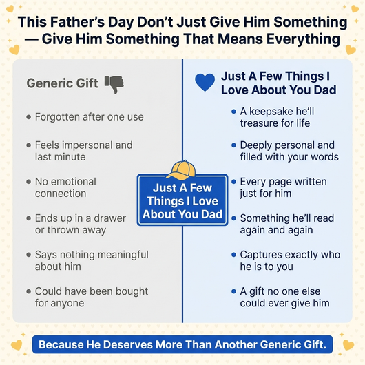 Just A Few Things I Love About You Dad